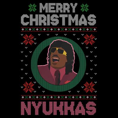 Merry Christmas Nyukkas Funny Christmas Apparel T-Shirt