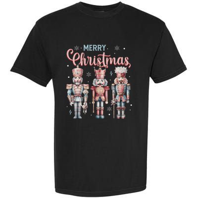 Merry Christmas Nutcracker Ballet Festive Xmas Garment-Dyed Heavyweight T-Shirt