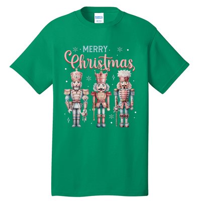 Merry Christmas Nutcracker Ballet Festive Xmas Tall T-Shirt