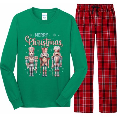 Merry Christmas Nutcracker Ballet Festive Xmas Long Sleeve Pajama Set