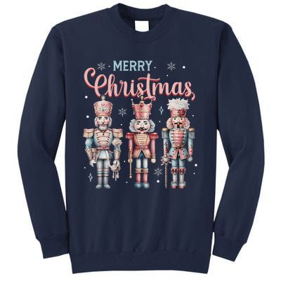 Merry Christmas Nutcracker Ballet Festive Xmas Tall Sweatshirt