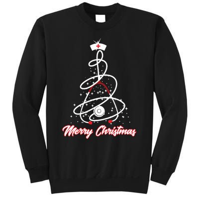 Merry Christmas Nurse Yuletide Practitioners Cute Gift Sweatshirt