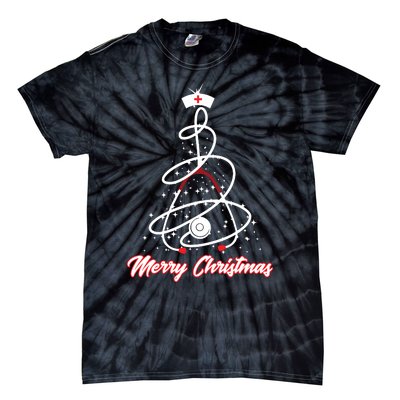 Merry Christmas Nurse Yuletide Practitioners Cute Gift Tie-Dye T-Shirt