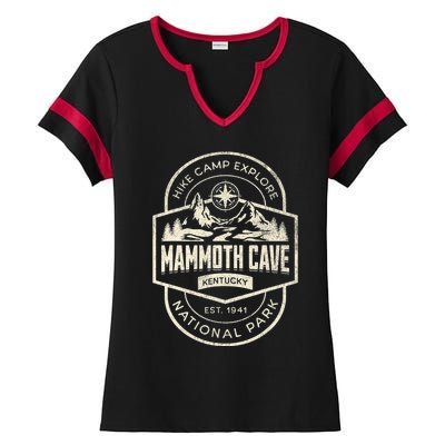 Mammoth Cave National Park Ladies Halftime Notch Neck Tee