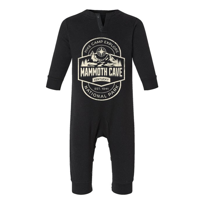 Mammoth Cave National Park Infant Fleece One Piece