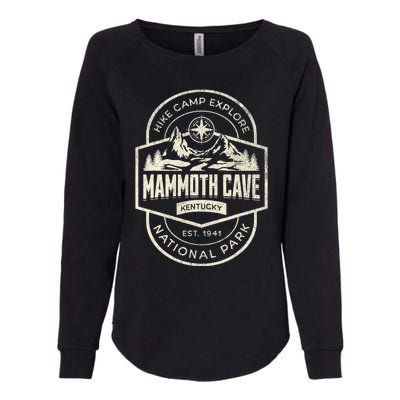 Mammoth Cave National Park Womens California Wash Sweatshirt