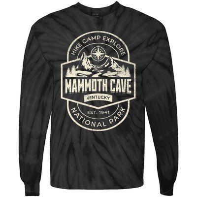 Mammoth Cave National Park Tie-Dye Long Sleeve Shirt