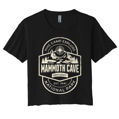 Mammoth Cave National Park Women's Crop Top Tee