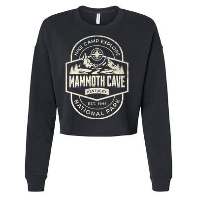 Mammoth Cave National Park Cropped Pullover Crew