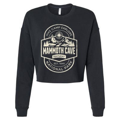 Mammoth Cave National Park Cropped Pullover Crew