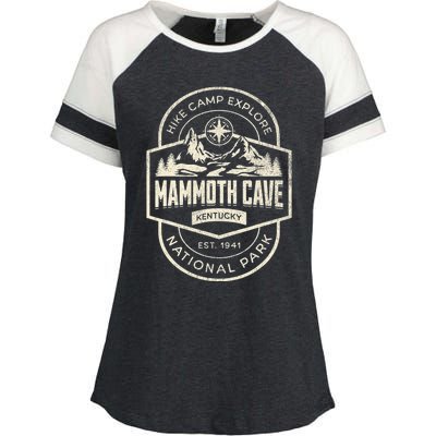 Mammoth Cave National Park Enza Ladies Jersey Colorblock Tee