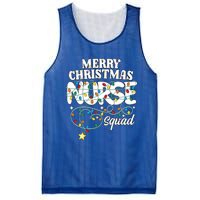 Merry Christmas Nurse Squad Party Nursing Np Rn Xmas Lights Gift Mesh Reversible Basketball Jersey Tank