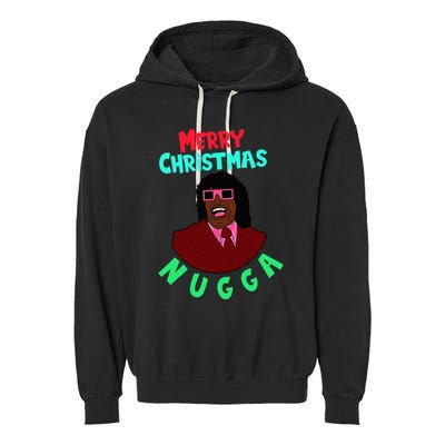 Merry Christmas Nugga After Next Christmas Garment-Dyed Fleece Hoodie