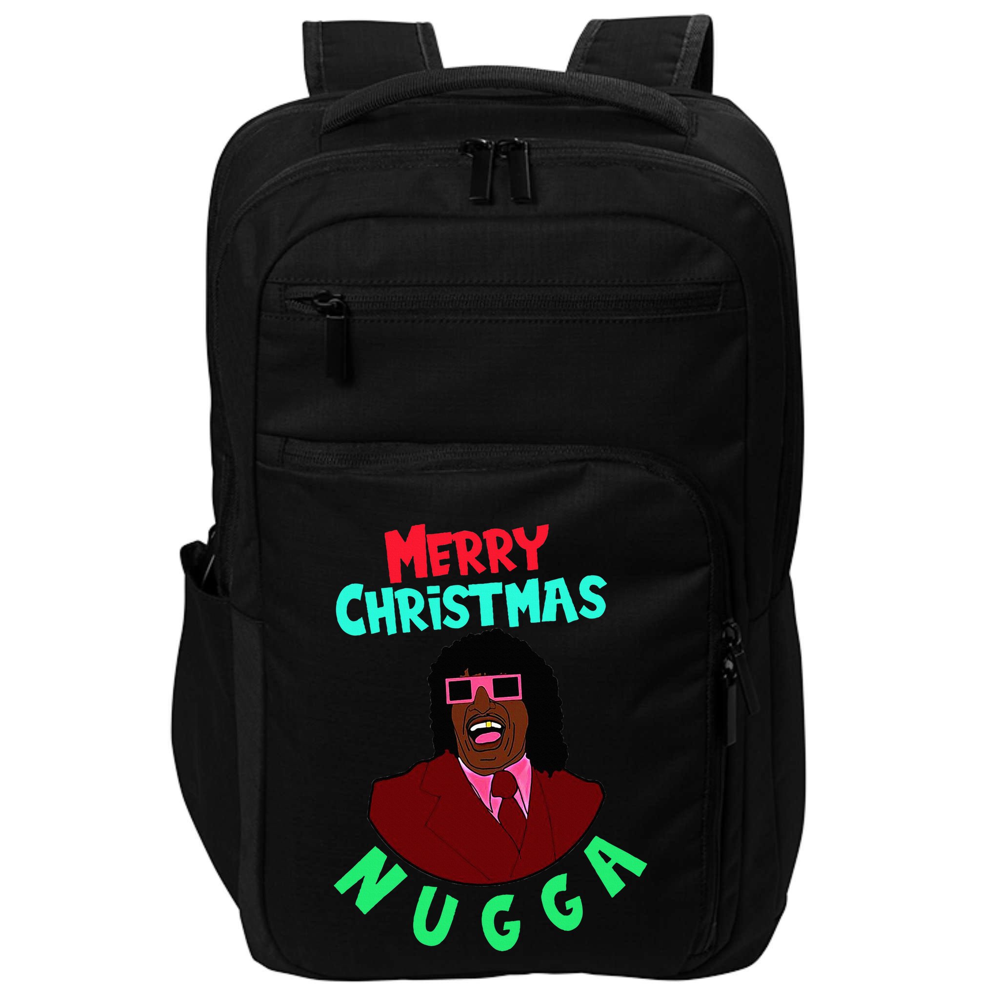Merry Christmas Nugga After Next Christmas Impact Tech Backpack