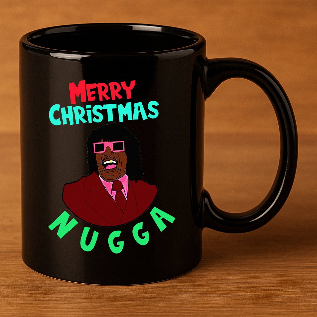 Merry Christmas Nugga After Next Christmas 11oz C Handle Ceramic Mug