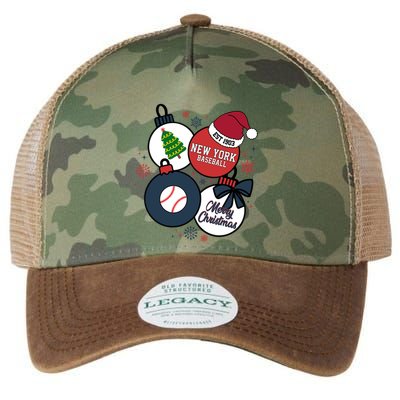 Merry Christmas New York Baseball Est 1903 Legacy Tie Dye Trucker Hat