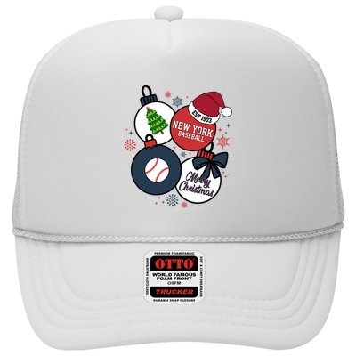 Merry Christmas New York Baseball Est 1903 Trucker Hat