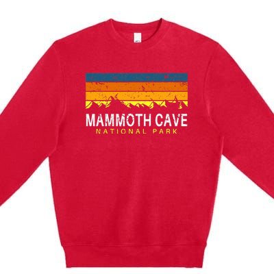 Mammoth Cave National Park Vintage Souvenir Kentucky Premium Crewneck Sweatshirt