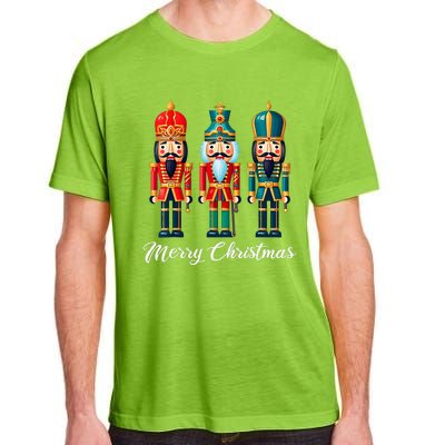 Merry Christmas Nutcracker Ballet Festive Xmas  Adult ChromaSoft Performance T-Shirt