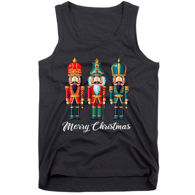 Merry Christmas Nutcracker Ballet Festive Xmas  Tank Top