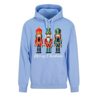 Merry Christmas Nutcracker Ballet Festive Xmas  Unisex Surf Hoodie