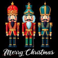 Merry Christmas Nutcracker Ballet Festive Xmas T-Shirt
