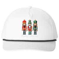 Merry Christmas Nutcracker Ballet Festive Xmas Snapback Five-Panel Rope Hat