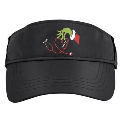 Merry Christmas Nurse Funny Nursing Christmas Adult Drive Performance Visor