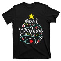 Merry Christmas Nurse Life Medical T-Shirt