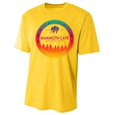 Mammoth Cave National Park Kentucky Performance Sprint T-Shirt