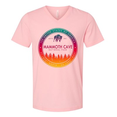 Mammoth Cave National Park Kentucky V-Neck T-Shirt