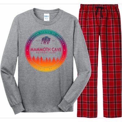 Mammoth Cave National Park Kentucky Long Sleeve Pajama Set