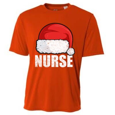 Merry Christmas Nurse Claus Gift S Xmas Nursing Great Gift Cooling Performance Crew T-Shirt