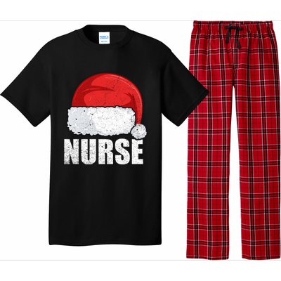 Merry Christmas Nurse Claus Gift S Xmas Nursing Great Gift Pajama Set