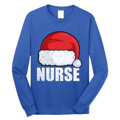 Merry Christmas Nurse Claus Gift S Xmas Nursing Great Gift Long Sleeve Shirt