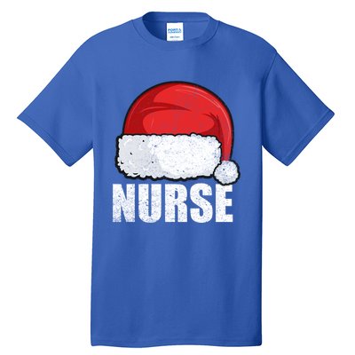 Merry Christmas Nurse Claus Gift S Xmas Nursing Great Gift Tall T-Shirt