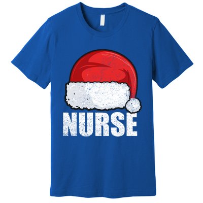 Merry Christmas Nurse Claus Gift S Xmas Nursing Great Gift Premium T-Shirt