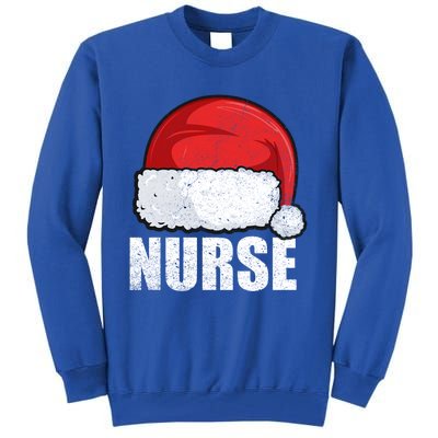 Merry Christmas Nurse Claus Gift S Xmas Nursing Great Gift Tall Sweatshirt