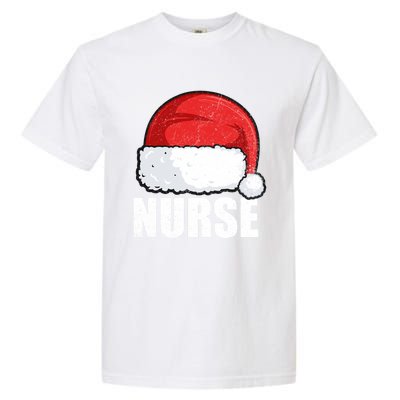 Merry Christmas Nurse Claus Gift S Xmas Nursing Great Gift Garment-Dyed Heavyweight T-Shirt