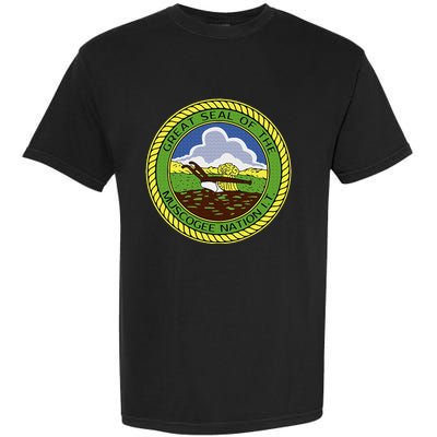 Muscogee Creek Nation Muskogee Mvskoke Garment-Dyed Heavyweight T-Shirt