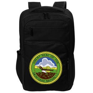 Muscogee Creek Nation Muskogee Mvskoke Impact Tech Backpack