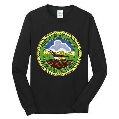 Muscogee Creek Nation Muskogee Mvskoke Tall Long Sleeve T-Shirt