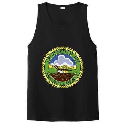 Muscogee Creek Nation Muskogee Mvskoke PosiCharge Competitor Tank