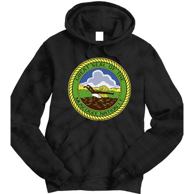 Muscogee Creek Nation Muskogee Mvskoke Tie Dye Hoodie