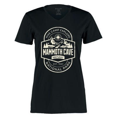 Mammoth Cave National Park Women's Momentum V-Neck T-Shirt