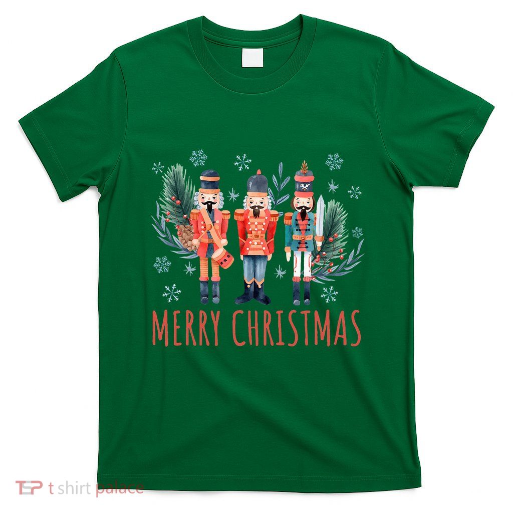 Merry Christmas Nutcracker Ballet Festive Xmas T-Shirt