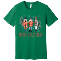 Merry Christmas Nutcracker Ballet Festive Xmas Premium T-Shirt