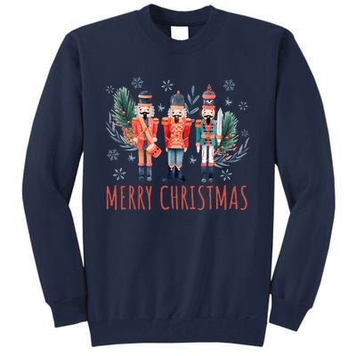 Merry Christmas Nutcracker Ballet Festive Xmas Tall Sweatshirt