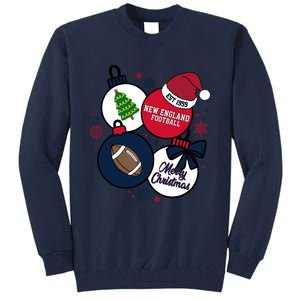 Merry Christmas New England Football Est 1959 Tall Sweatshirt