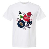 Merry Christmas New England Football Est 1959 Garment-Dyed Heavyweight T-Shirt